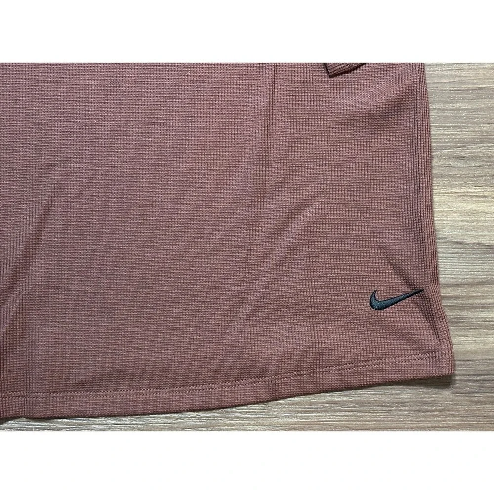 Nike Trail Mens Dri-FIT Half Zip Running Pullover Brown (FV9994-218) Sz S